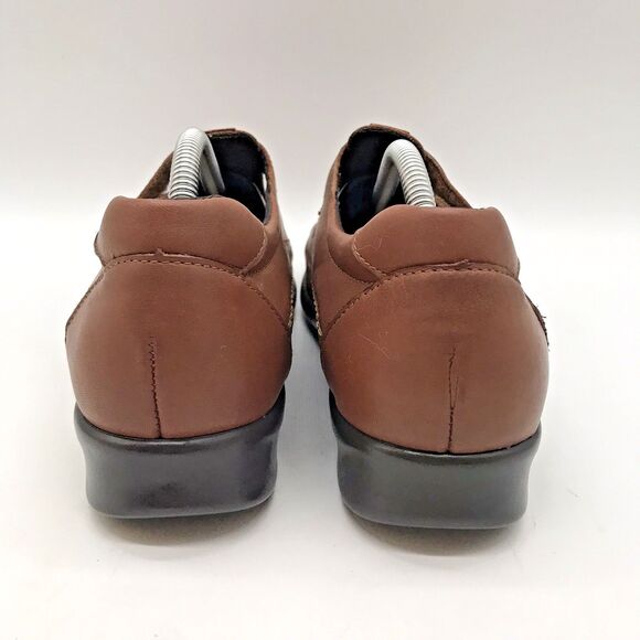 SAS Roamer Easy Strap Mary Jane Shoes Women's 8.5N Brown Leather Tripad Comfort - Picture 4 of 11